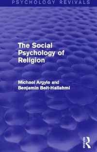 Cover image for The Social Psychology of Religion