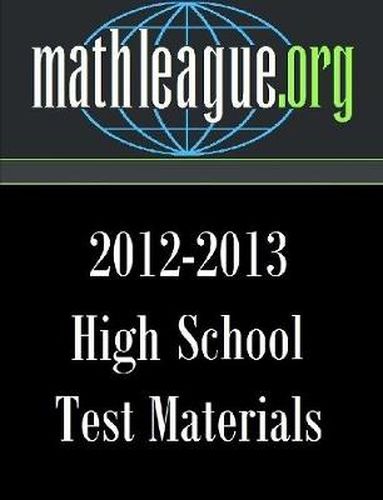 Cover image for High School Test Materials 2012-2013