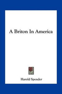 Cover image for A Briton in America