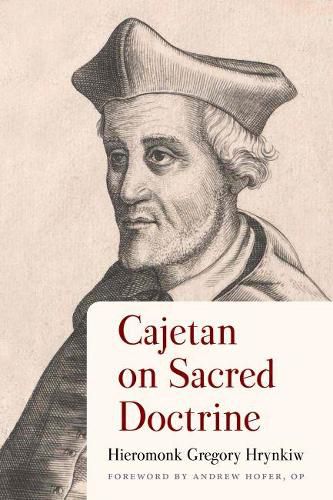 Cover image for Cajetan on Sacred Doctrine