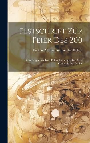 Cover image for Festschrift zur Feier des 200