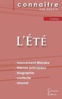 Cover image for Fiche de lecture L'Ete de Albert Camus (Analyse litteraire de reference et resume complet)