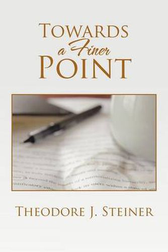 Cover image for Towards a Finer Point