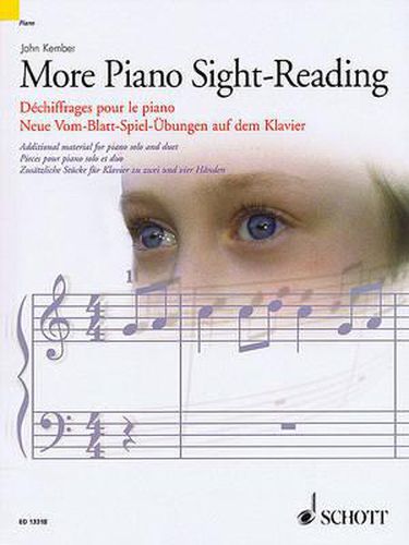 Cover image for More Piano Sight-Reading Vol. 1: Additional Material for Piano Solo and Duet