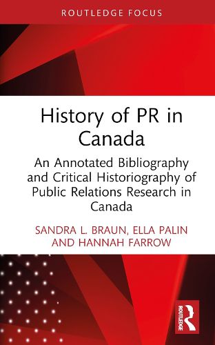 Cover image for History of PR in Canada