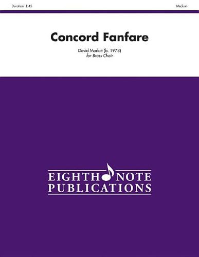 Cover image for Concord Fanfare: Score & Parts