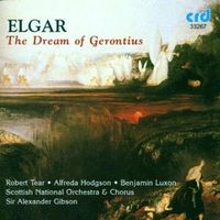 Cover image for Elgar Dream Of Gerontius Op 38 The Severn Suite Op 87