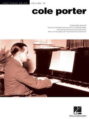 Cover image for Cole Porter Jazz Piano Solos Vol.30