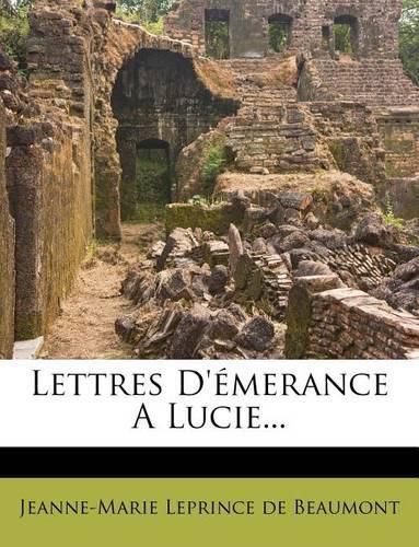 Cover image for Lettres D'emerance A Lucie...