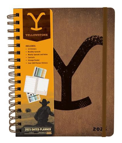 Cover image for 2025 Yellowstone: The Dutton Ranch 13-Month Weekly Planner