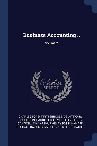 Cover image for Business Accounting ..; Volume 2