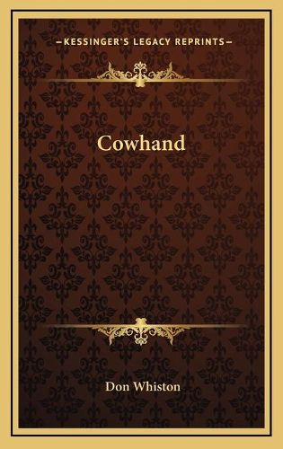 Cover image for Cowhand