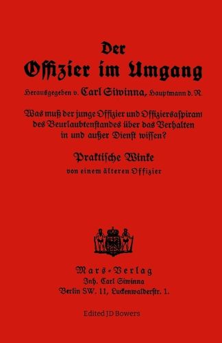 Cover image for Der Offizier Im Umgang