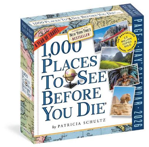 Cover image for 1,000 Places to See Before You Die Page-A-Day (R) Calendar 2026