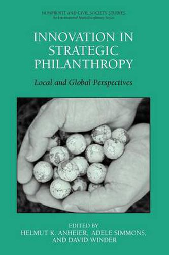 Cover image for Innovation in Strategic Philanthropy: Local and Global Perspectives