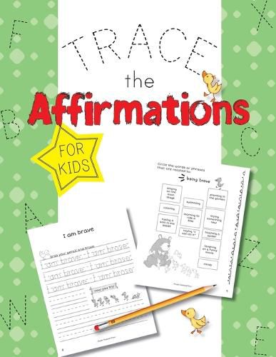 Cover image for Trace The Affirmations: Positive Declarations for Kids