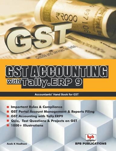 Cover image for Gst Accounting with Tally .ERP 9