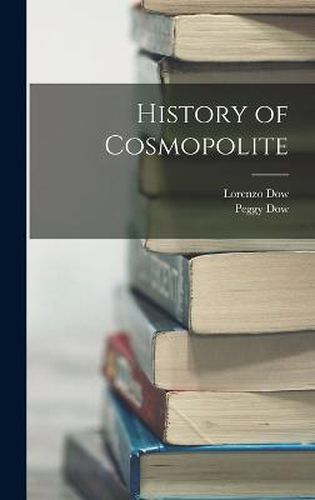 Cover image for History of Cosmopolite