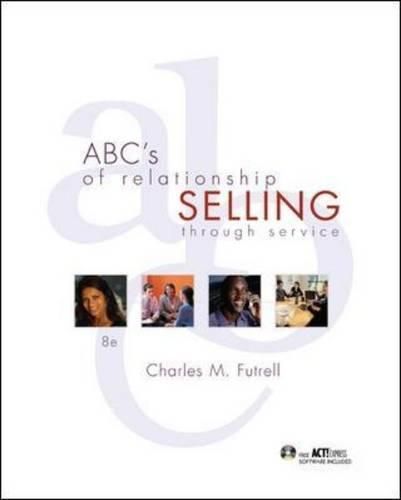 Cover image for ABC's of Relationship Selling: With ACT! Express CD-ROM