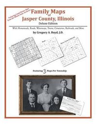 Cover image for Family Maps of Jasper County, Illinois