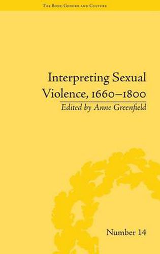 Cover image for Interpreting Sexual Violence, 1660-1800