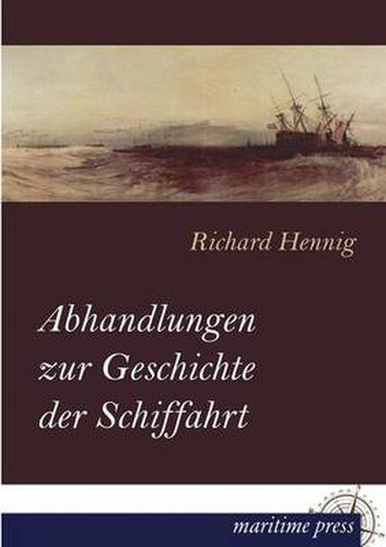 Cover image for Abhandlungen Zur Geschichte Der Schiffahrt