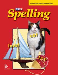 Cover image for SRA Spelling, Student Edition: Continuous Stroke, Grade 1