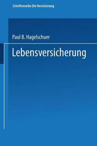 Cover image for Lebensversicherung