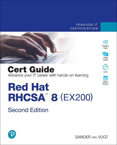 Cover image for Red Hat RHCSA 8 Cert Guide: EX200