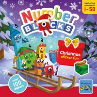 Cover image for Numberblocks Christmas Sticker Fun