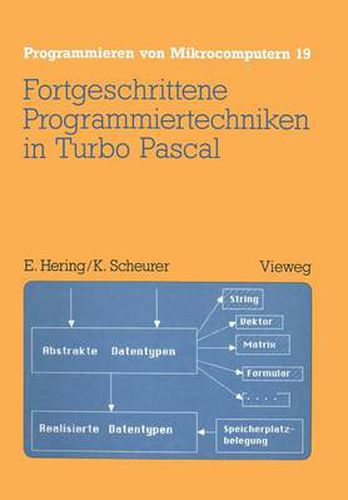 Cover image for Fortgeschrittene Programmiertechniken in Turbo Pascal