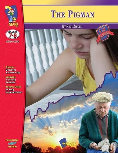 Cover image for The Pigman, by Paul Zindel Lit Link/Novel Study Grades 7-8