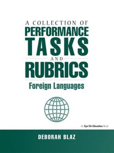 Cover image for Collections of Performance Tasks & Rubrics: Foreign Languages