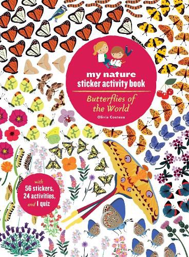 Cover image for Butterflies of the World: My Nature Sticker Activity Book