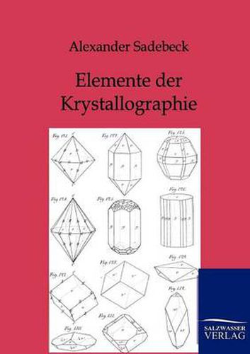 Cover image for Elemente der Krystallographie