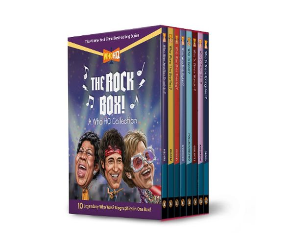 Cover image for The Rock Box!: A Who HQ Collection: A Who HQ collection of the most influential figures in rock music