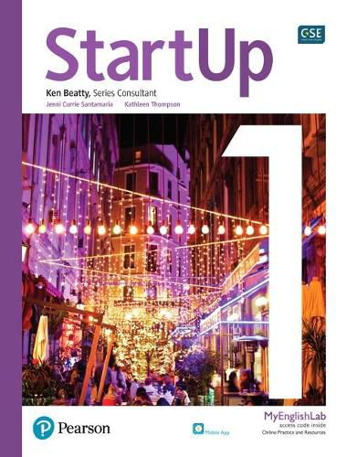 Cover image for StartUp 1 Student Book with MyEnglishLab & App