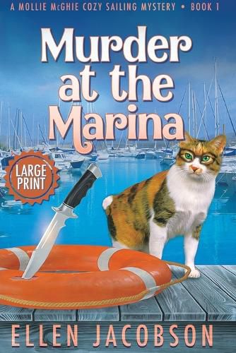 Cover image for Murder at the Marina: Large Print Edition