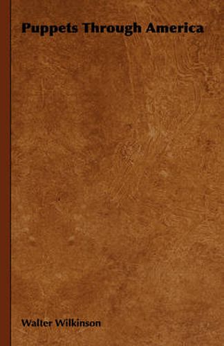 Cover image for Puppets Through America