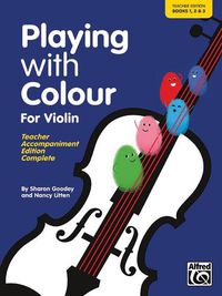 Cover image for Playing with Colour Violin Teacher Ed