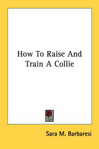 Cover image for How to Raise and Train a Collie