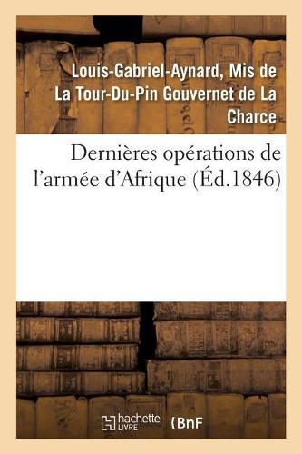 Dernieres Operations de l'Armee d'Afrique