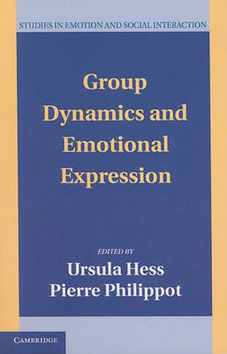 Cover image for Group Dynamics and Emotional Expression