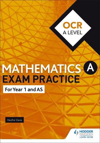 Cover image for OCR Year 1/AS Mathematics Exam Practice