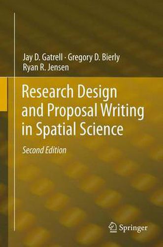 Cover image for Research Design and Proposal Writing in Spatial Science: Second Edition