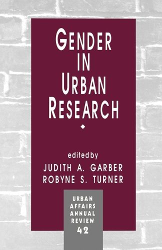 Cover image for Gender in Urban Research