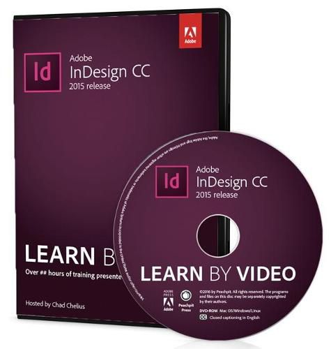 Cover image for Adobe InDesign CC Learn by Video (2015 release)