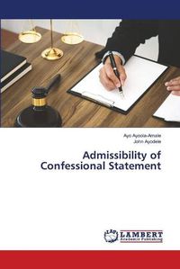 Cover image for Admissibility of Confessional Statement