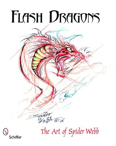 Cover image for Flash Dragons: The Art of Spider Webb