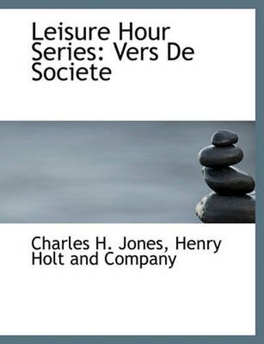 Cover image for Leisure Hour Series